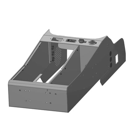 Troy Products 18" Wide-Body Console with Open Storage ('21-'24 Tahoe)