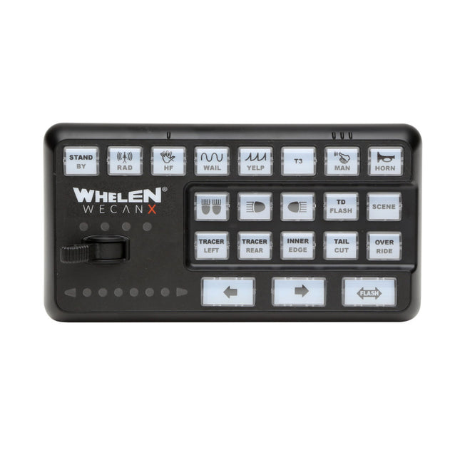 Whelen WeCanX® 21-Button/Slide Control Head