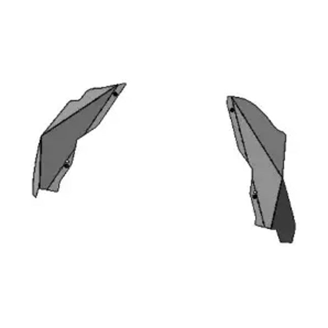 Troy Products Rear Cage Airbag Corridor Gap Panels
